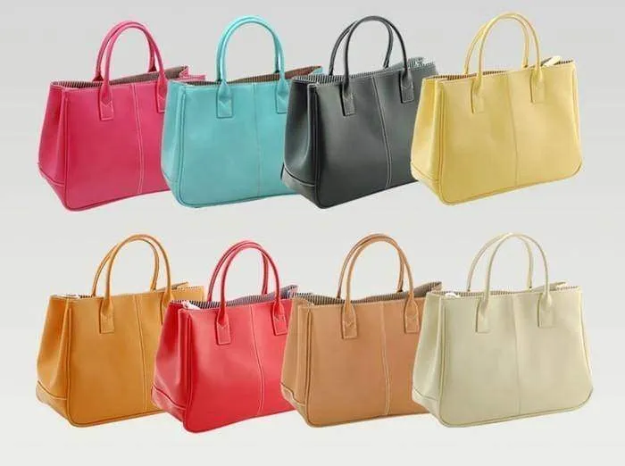 14 Colors Solid Tote