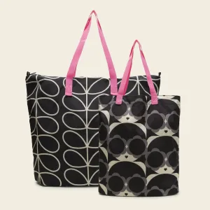 2 Pack Packaway Bags - Lola Black