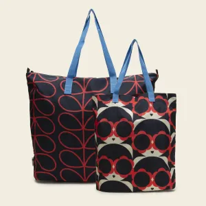 2 Pack Packaway Bags - Navy