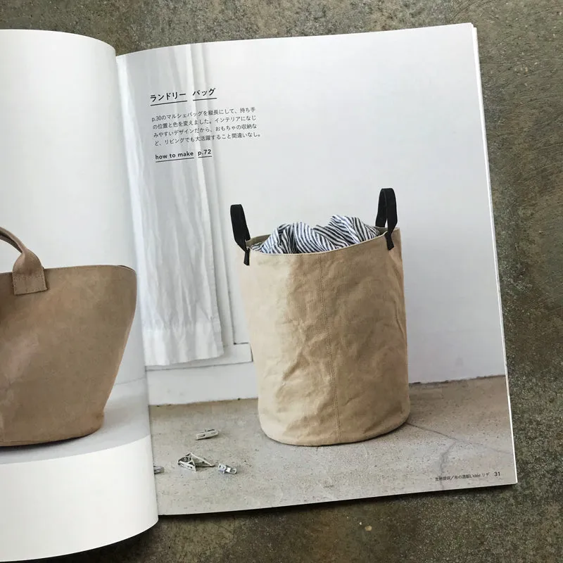 A total of 54 beautifully shaped canvas bags | キレイなカタチの帆布のバッグ　全５４点掲載