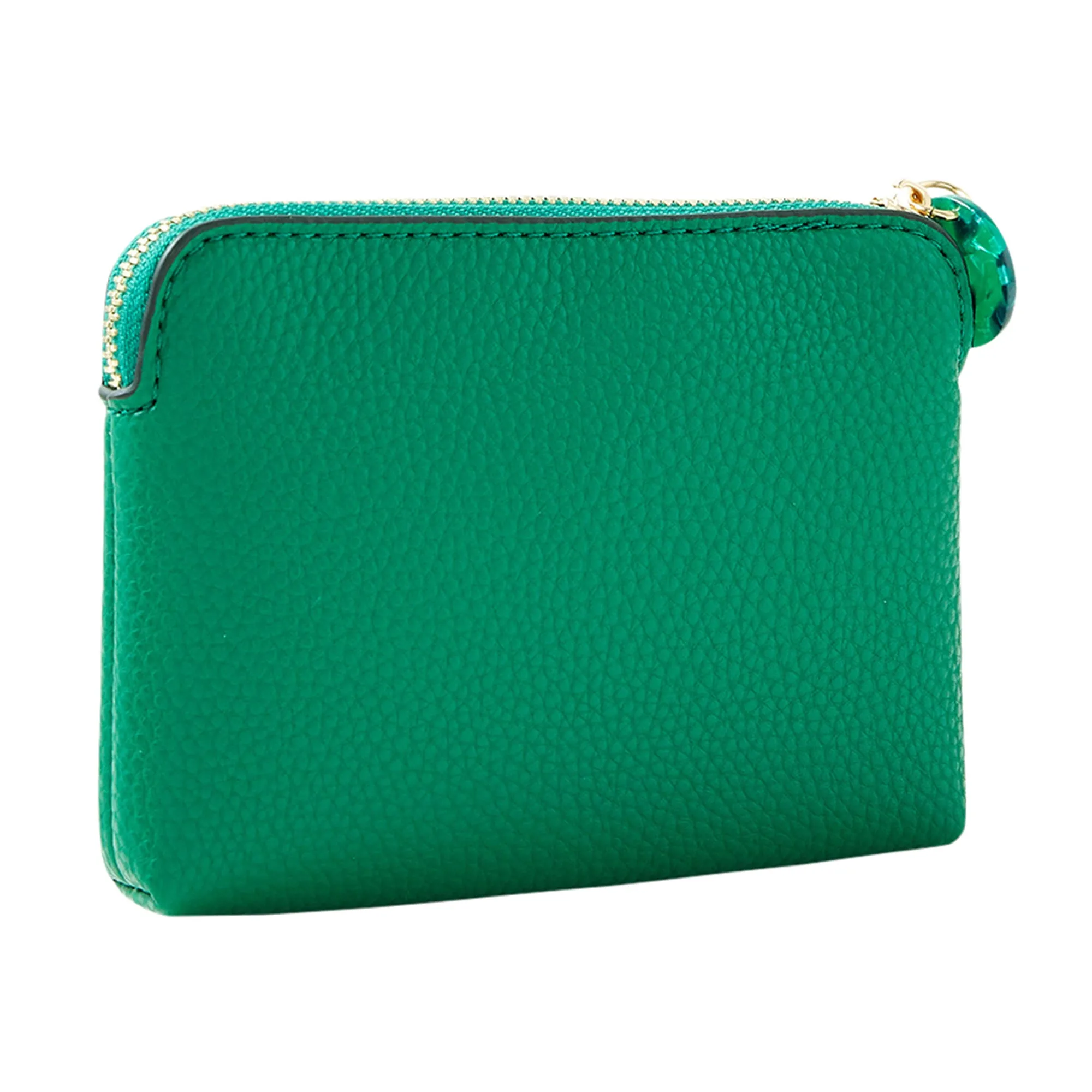 Accessorize London Women's Faux Leather Green Resin Coin Purse