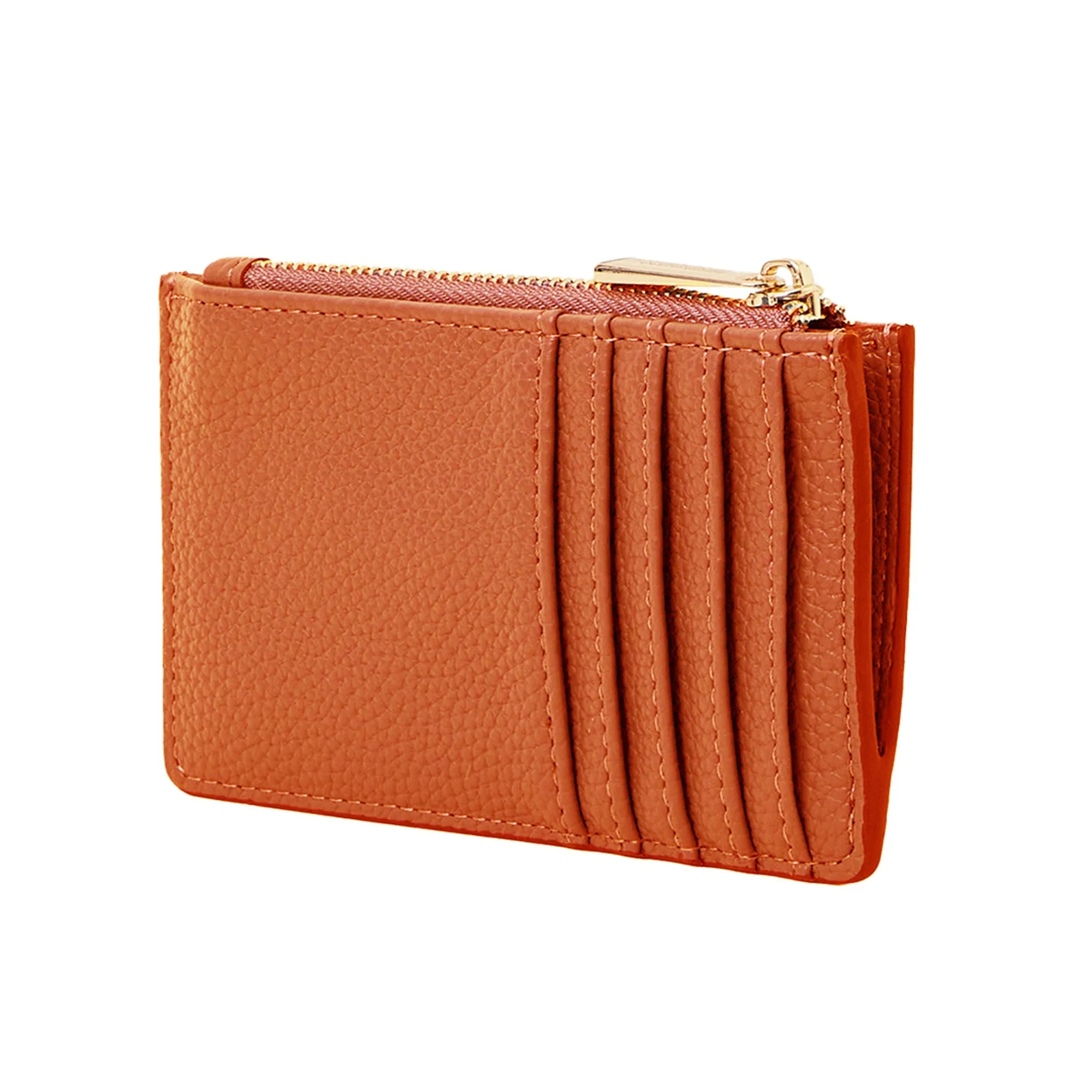 Accessorize London Women's Orange Classic Cardholder