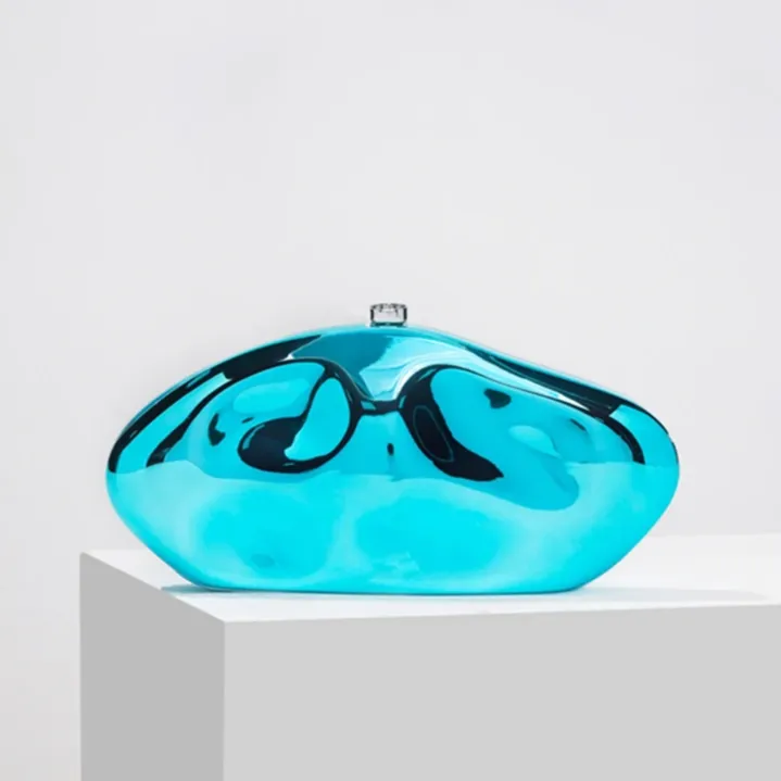 Acrylic Shell Shape Clutch