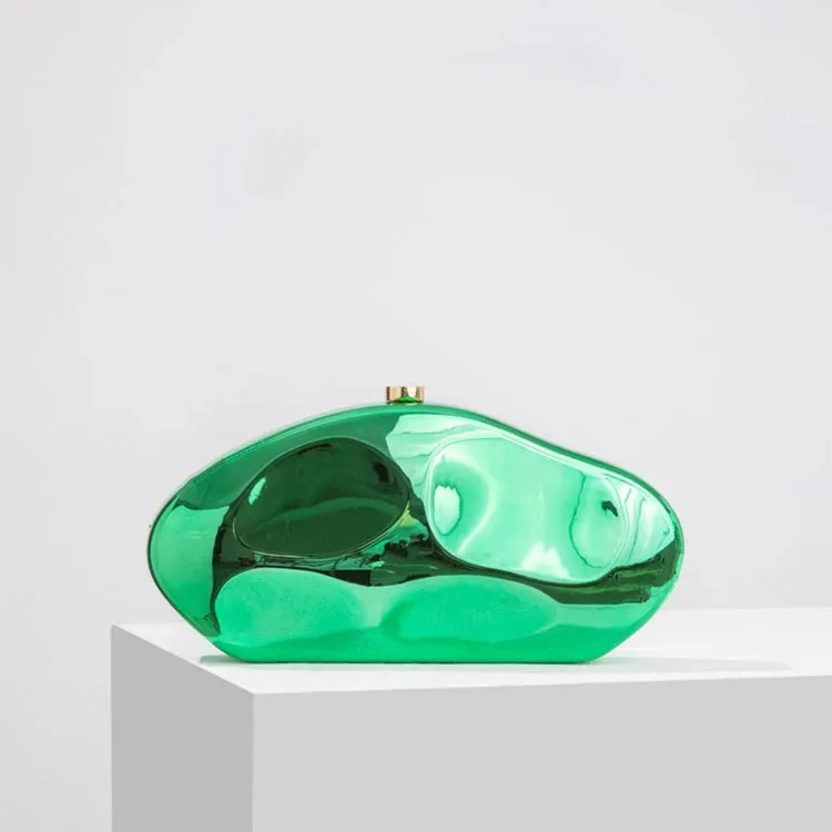 Acrylic Shell Shape Clutch