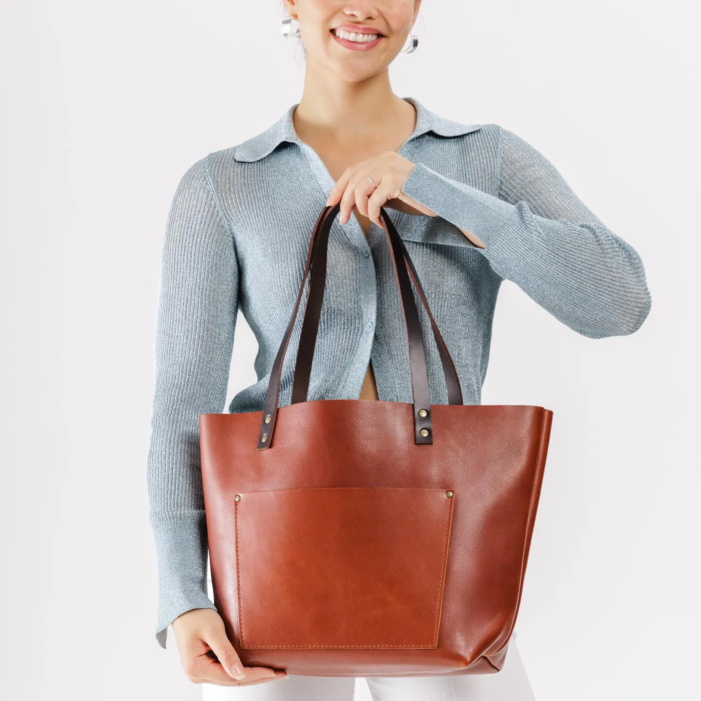 'Almost Perfect' Leather Tote Bag - Limited Edition