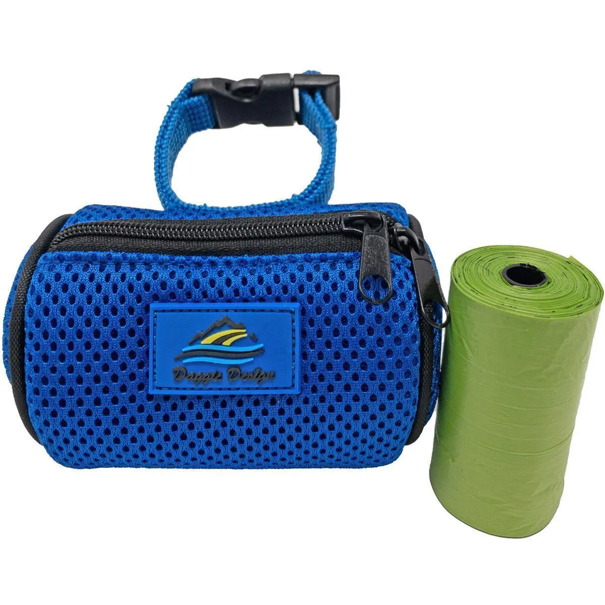 American River Dog Poop Bag Holder Cobalt Blue