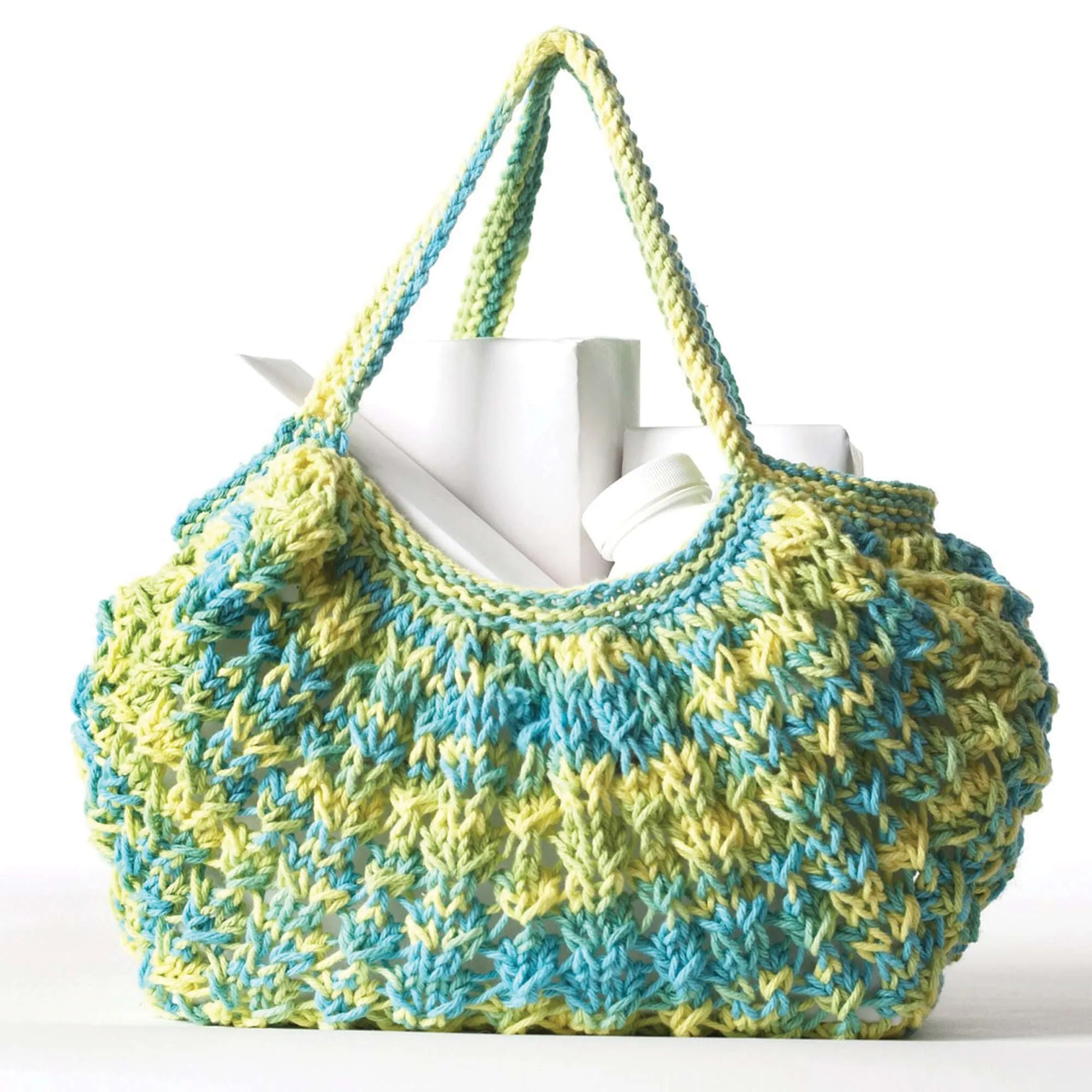 Bernat Casual Knit Market Bag