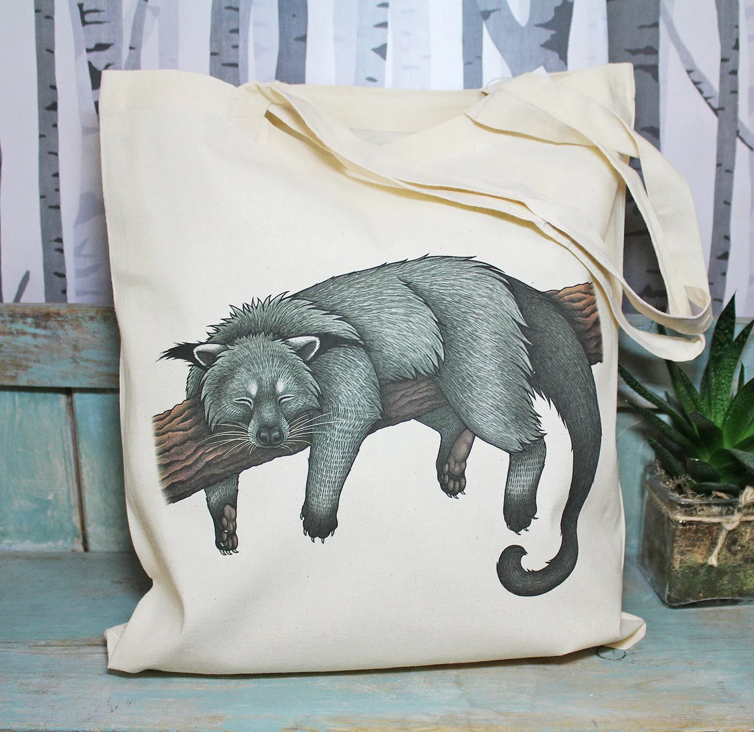 Binturong Tote Bag ~ Organic & Fairtrade Cotton