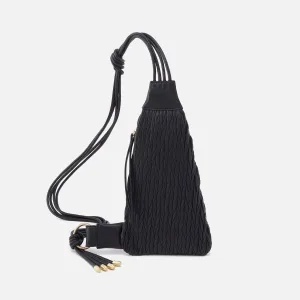 Bodhi Sling In Soft Pleated Leather - Black