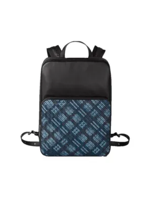 Bottega Veneta Tartan Dot Medium Double Brick Backpack