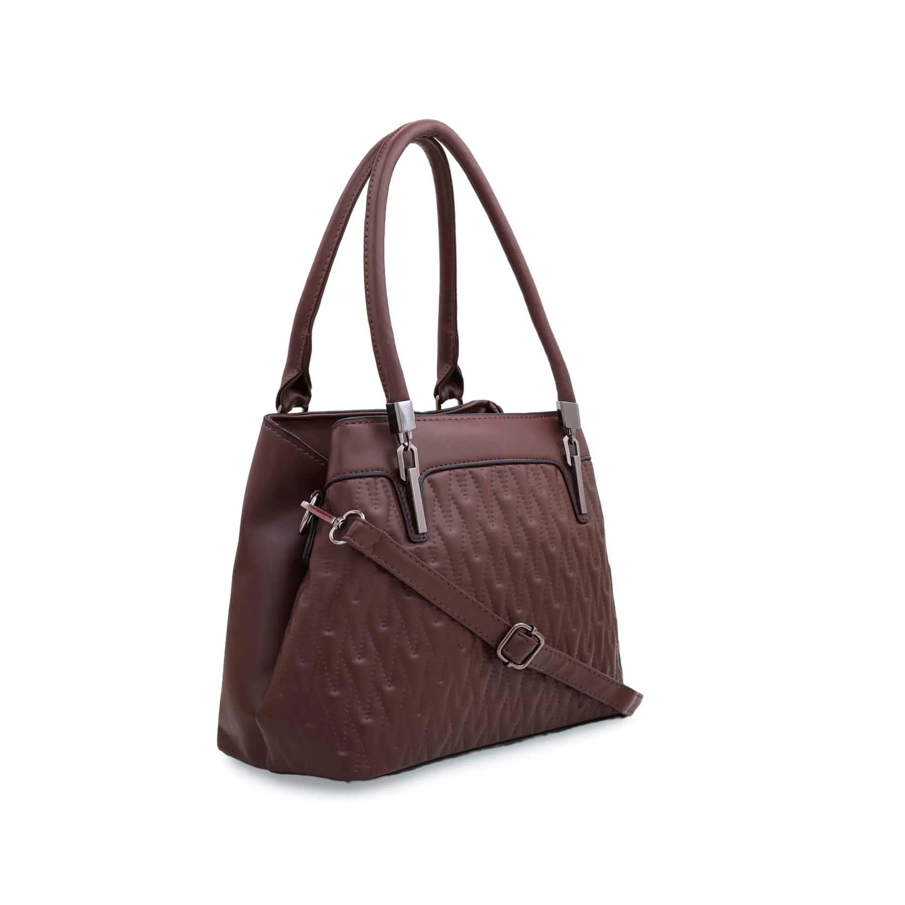 Brown Formal Hand Bag P35883