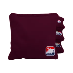 Burgundy Daily 66 Cornhole Bags