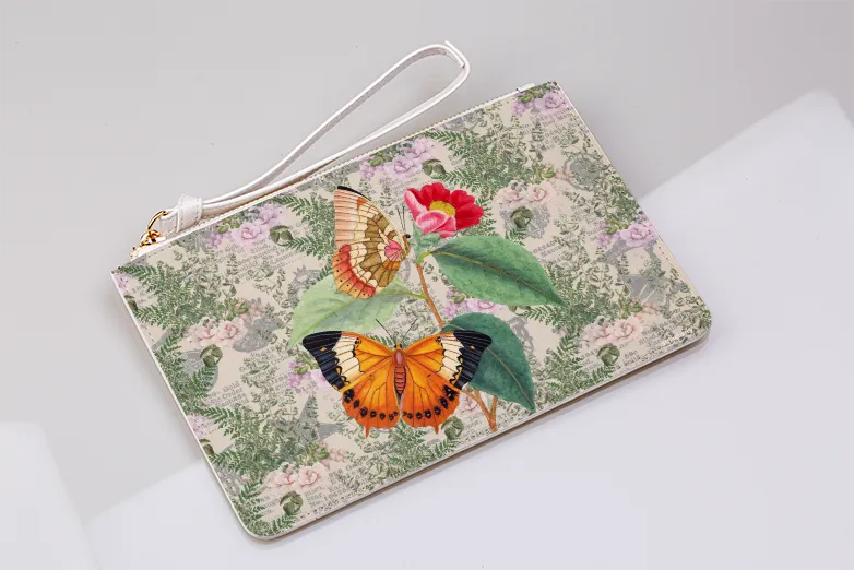 Butterfly Stories Clutch Bag