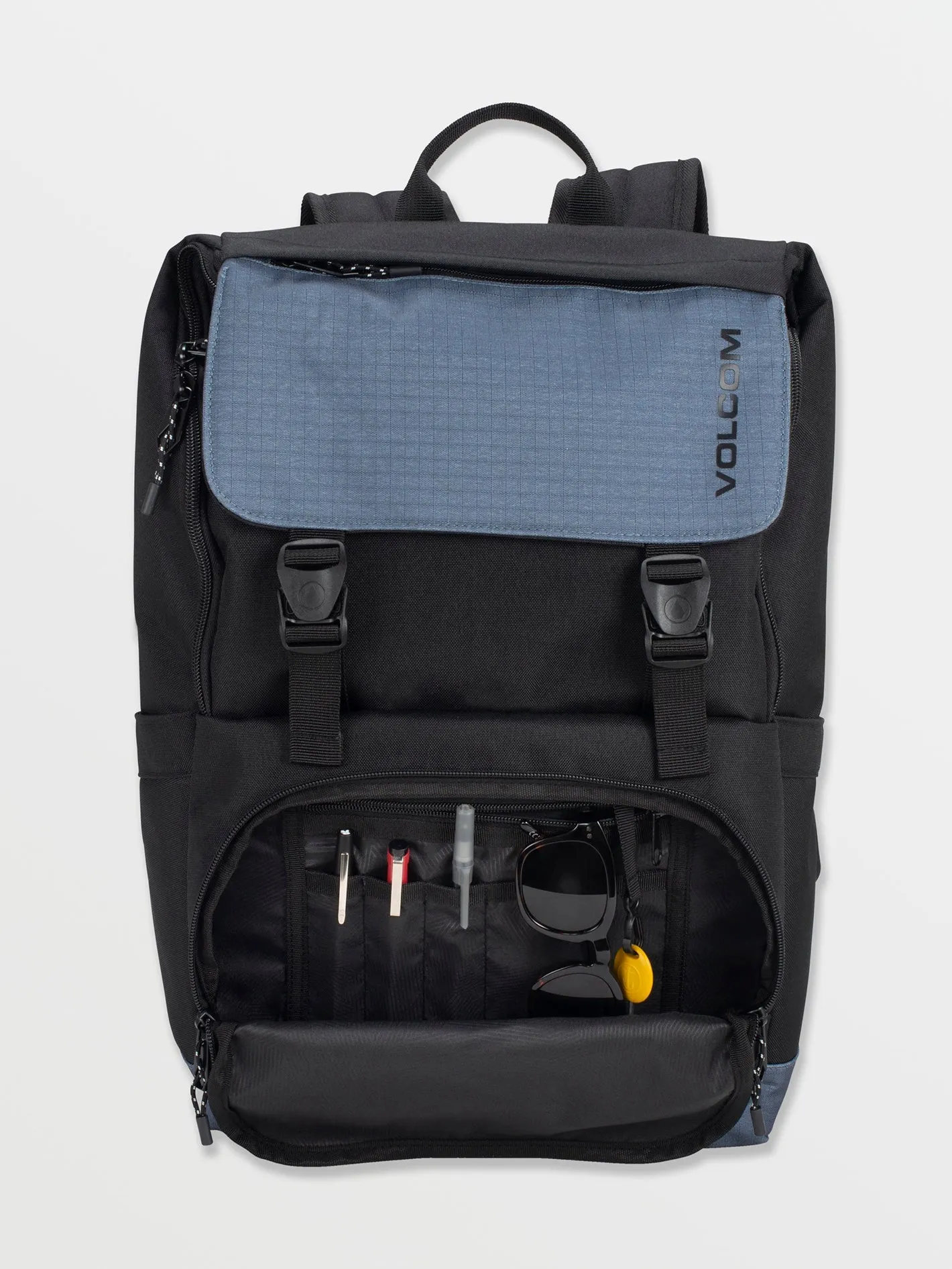 Charter Fold Over Backpack - Storm Blue