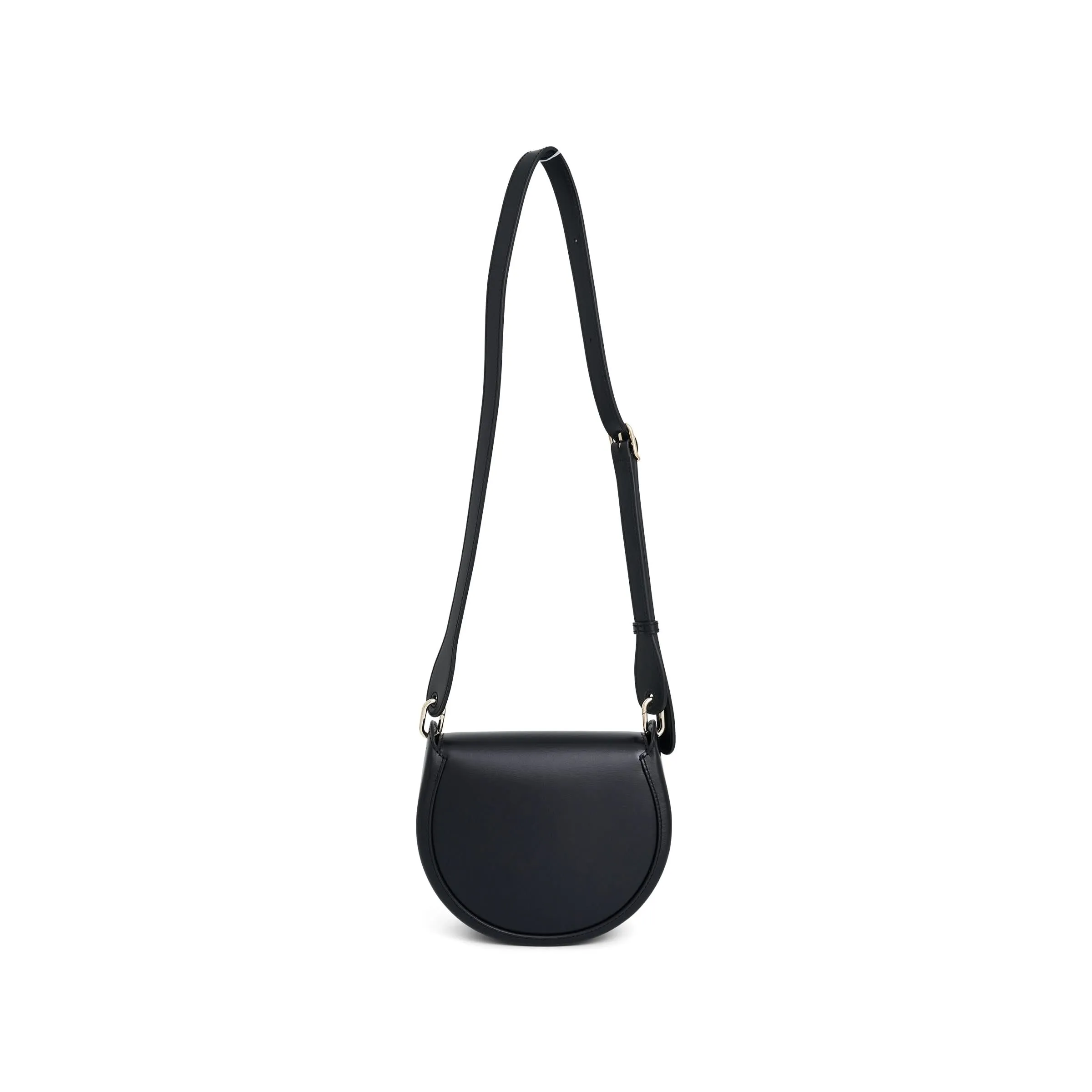 Chloe Arlene Leather Shoulder Bag in Black