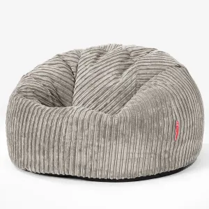 Classic Bean Bag Chair - Cord Mink