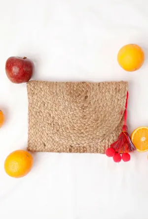 Classic Mini Jute Pouch