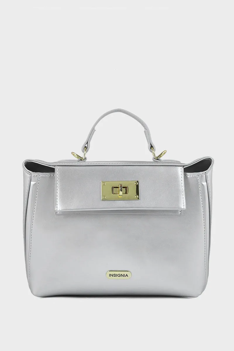 Cross Shoulder Bags BH0023-Silver