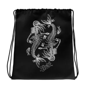 Deadly Depths Drawstring Bag