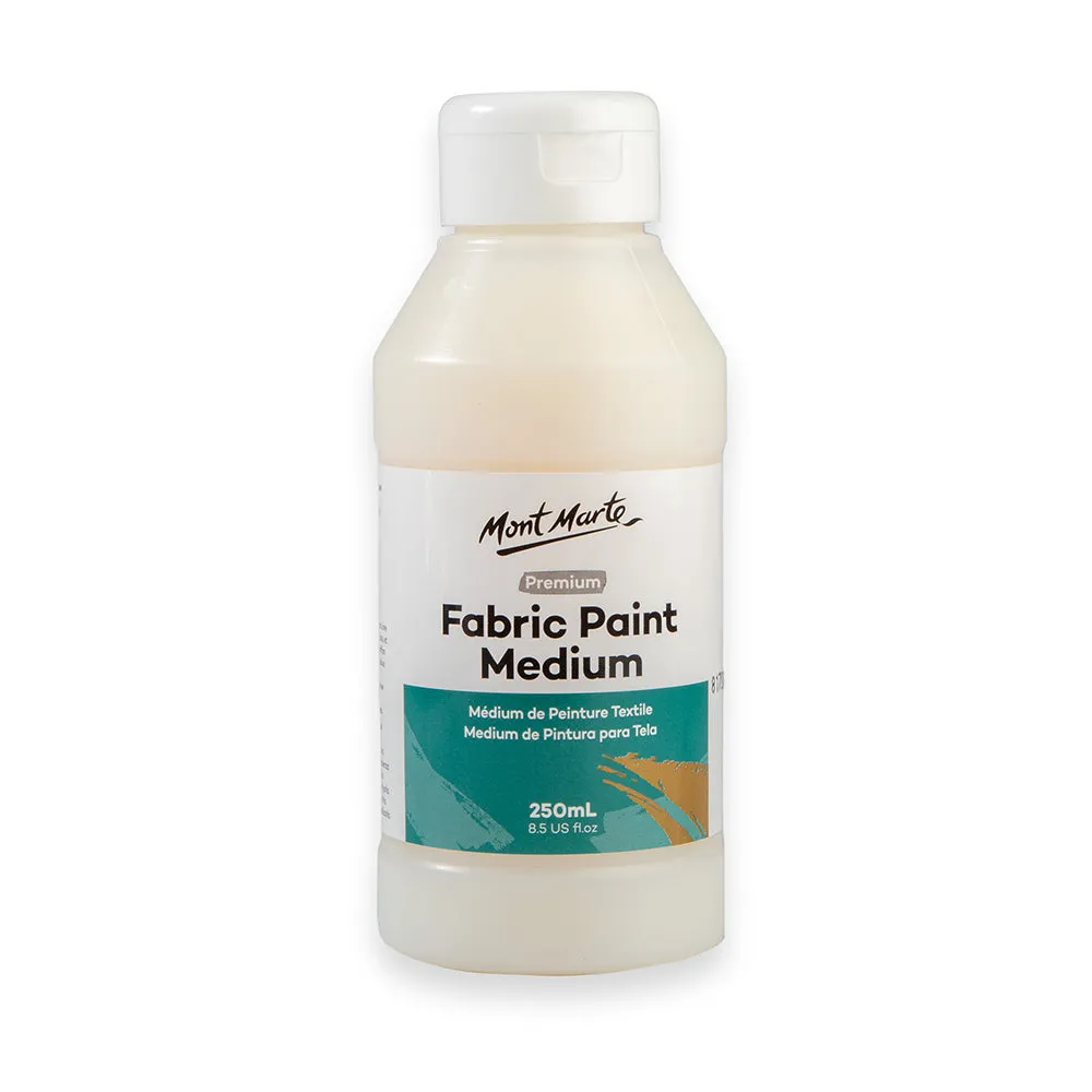 Fabric Paint Medium Premium 250ml (8.5 US fl.oz)