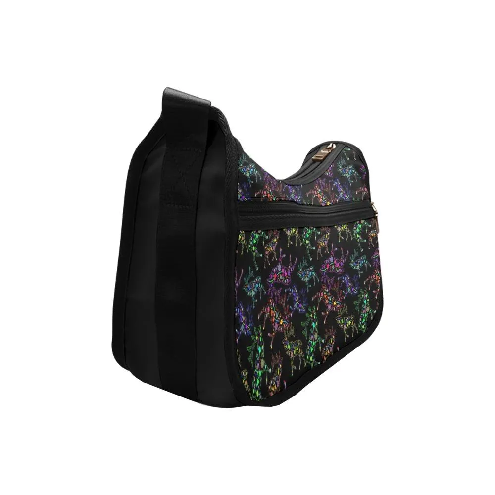 Floral Elk Crossbody Bags