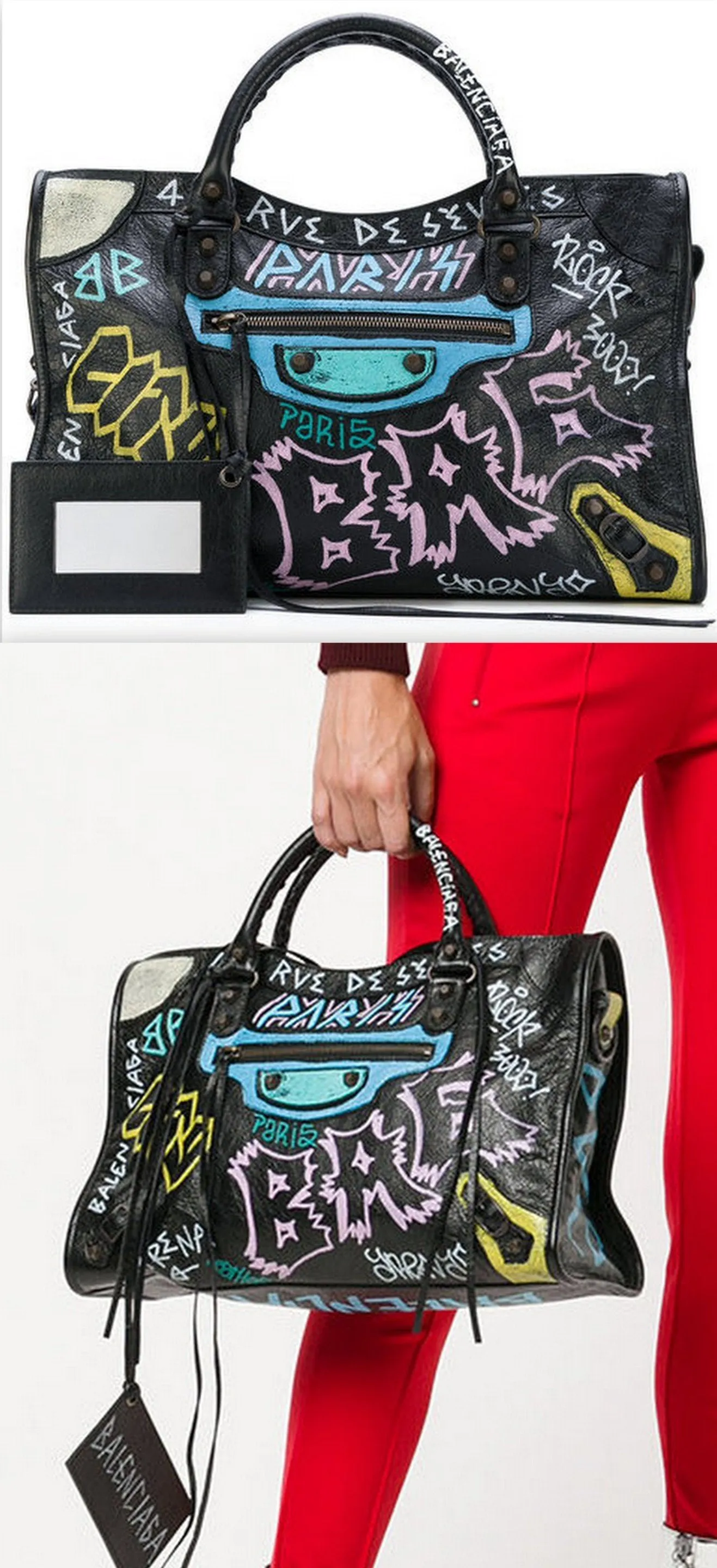 Graffiti Classic City Tote Bag