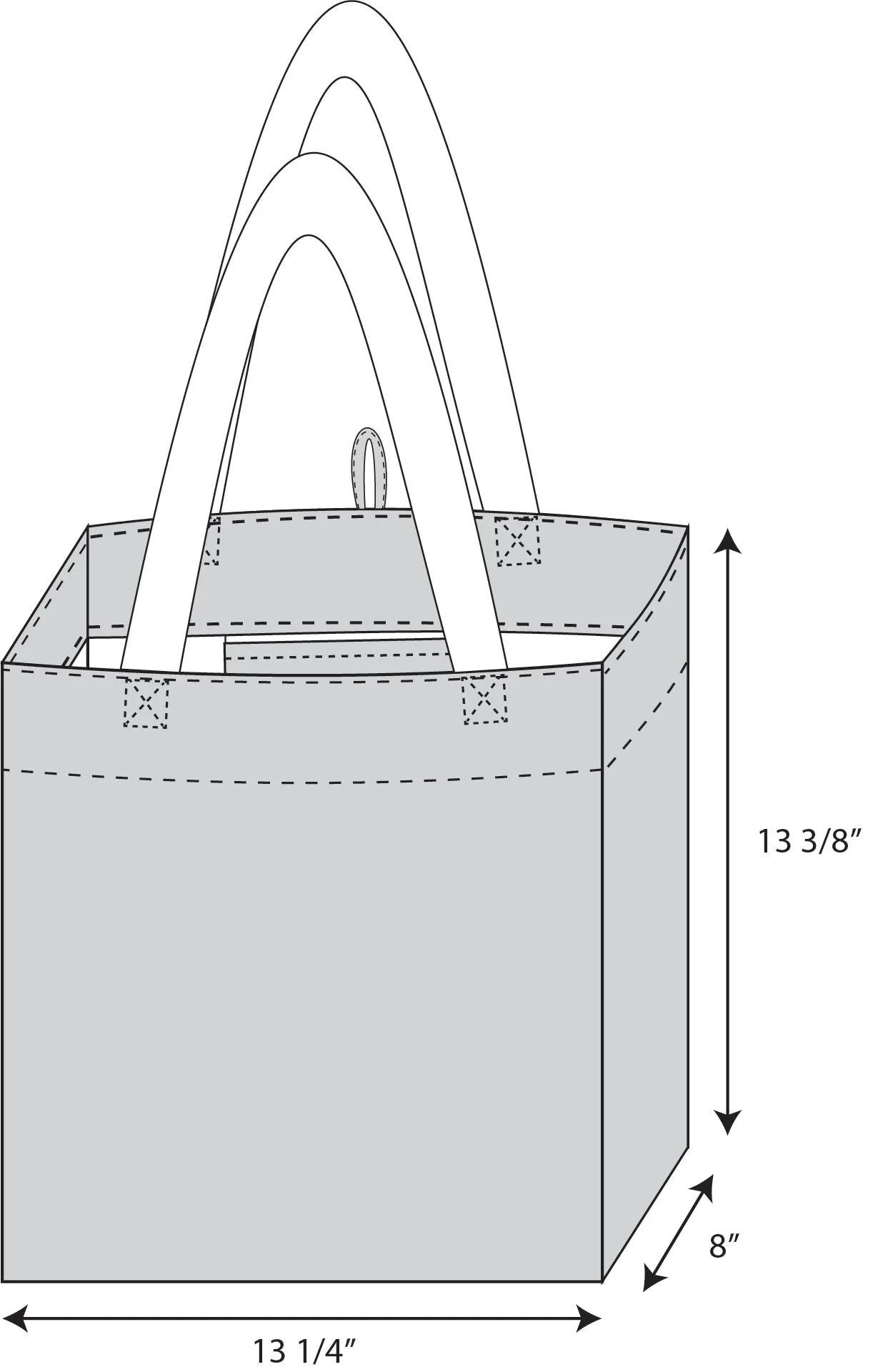 Green Tote PDF Sewing Pattern