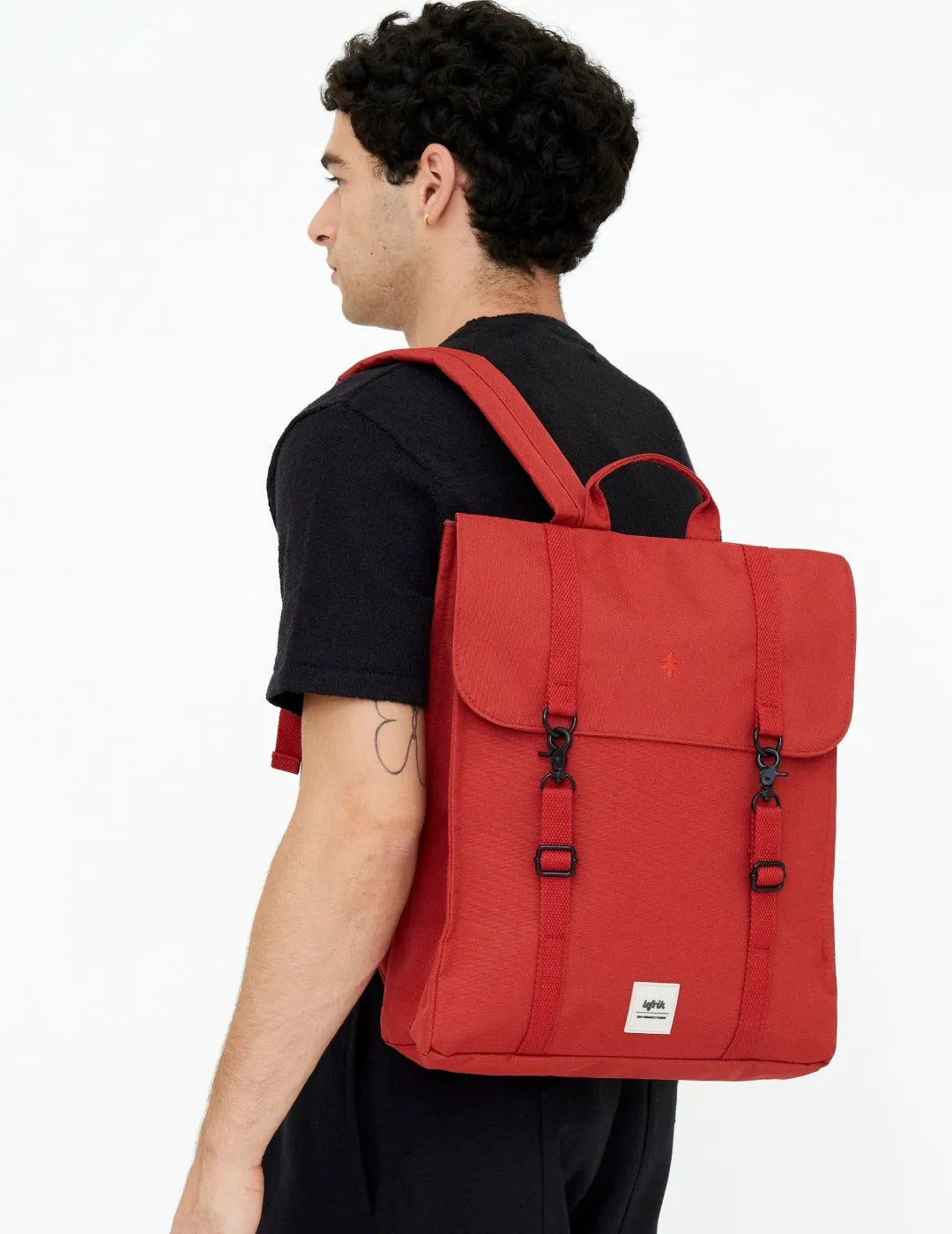 HANDY BACKPACK METAL RED