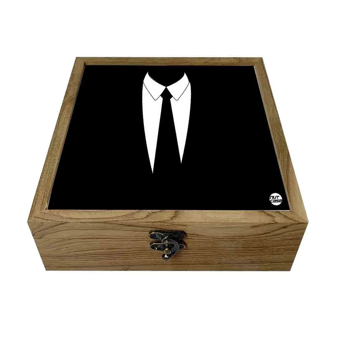 Hip Flask Gift Box -Hip Flasks For Men- Gentleman Suit Up