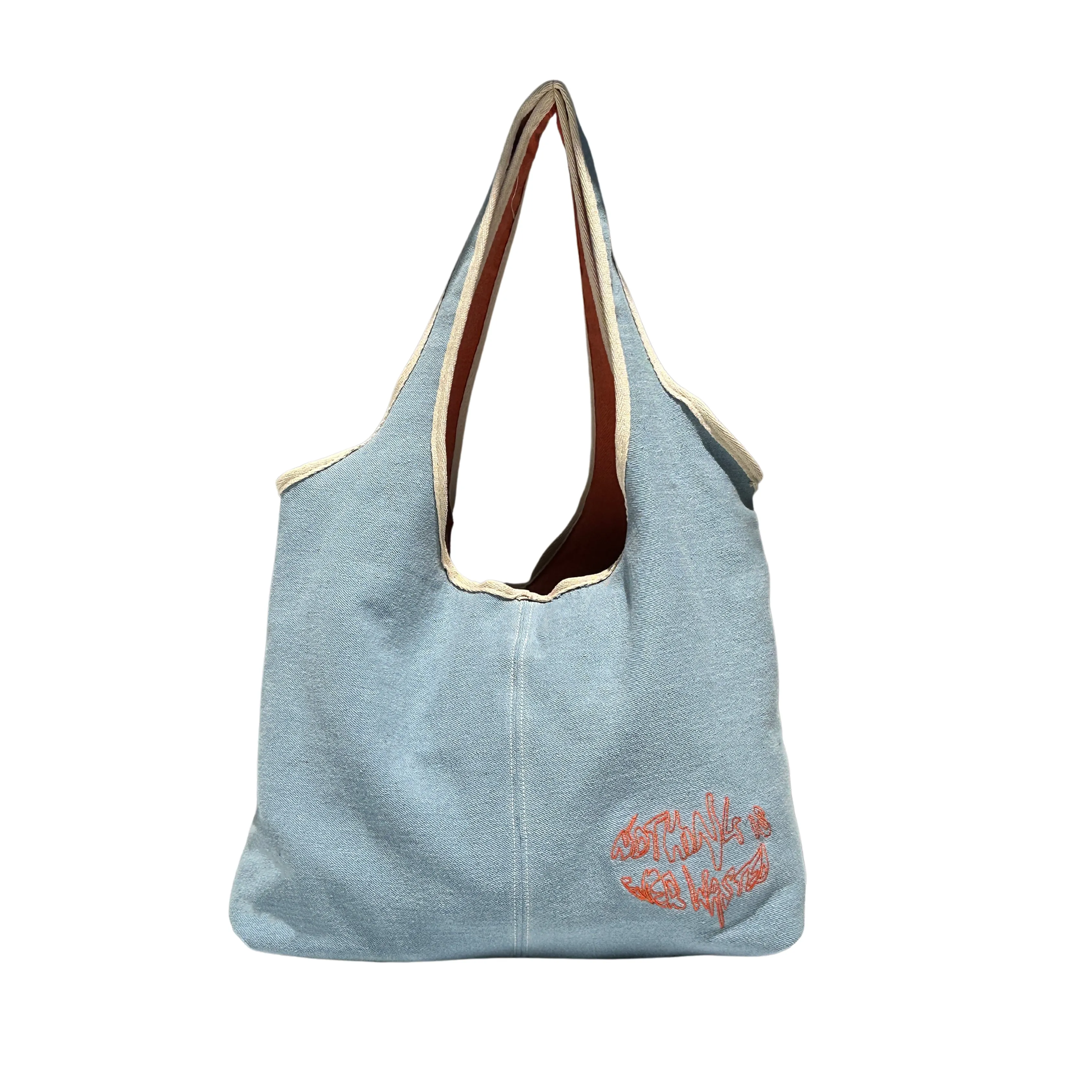 Jean-ius Reversible Tote Bag - Ice Blue