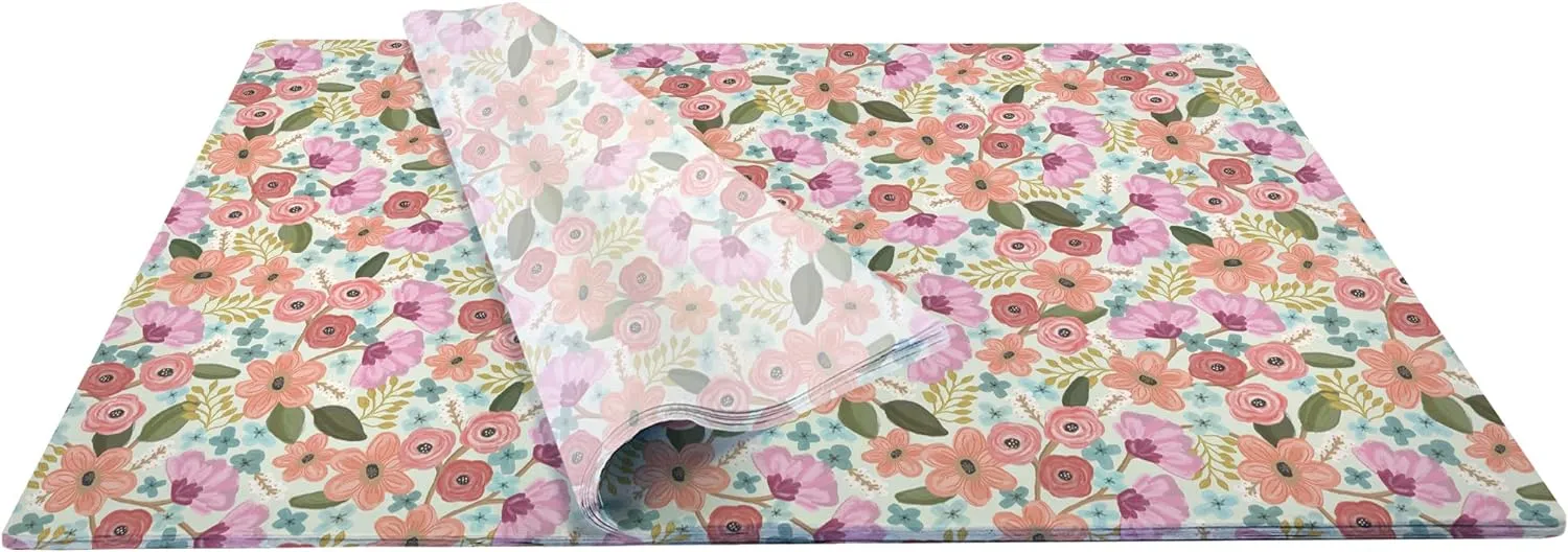 Jilson & Roberts Gypsy Floral Printed Gift Tissue Paper