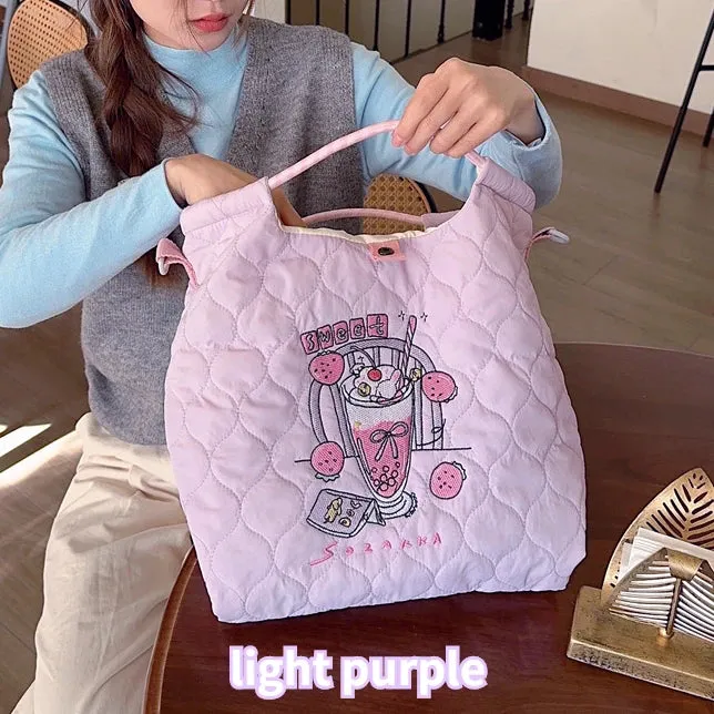 Kawaii Pastel Tote Bags