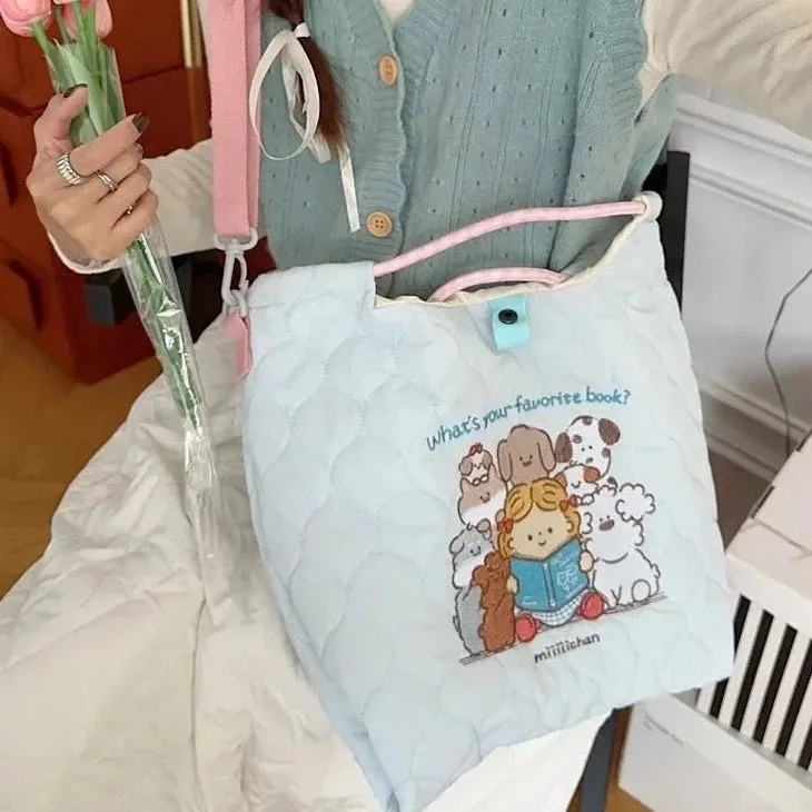 Kawaii Pastel Tote Bags