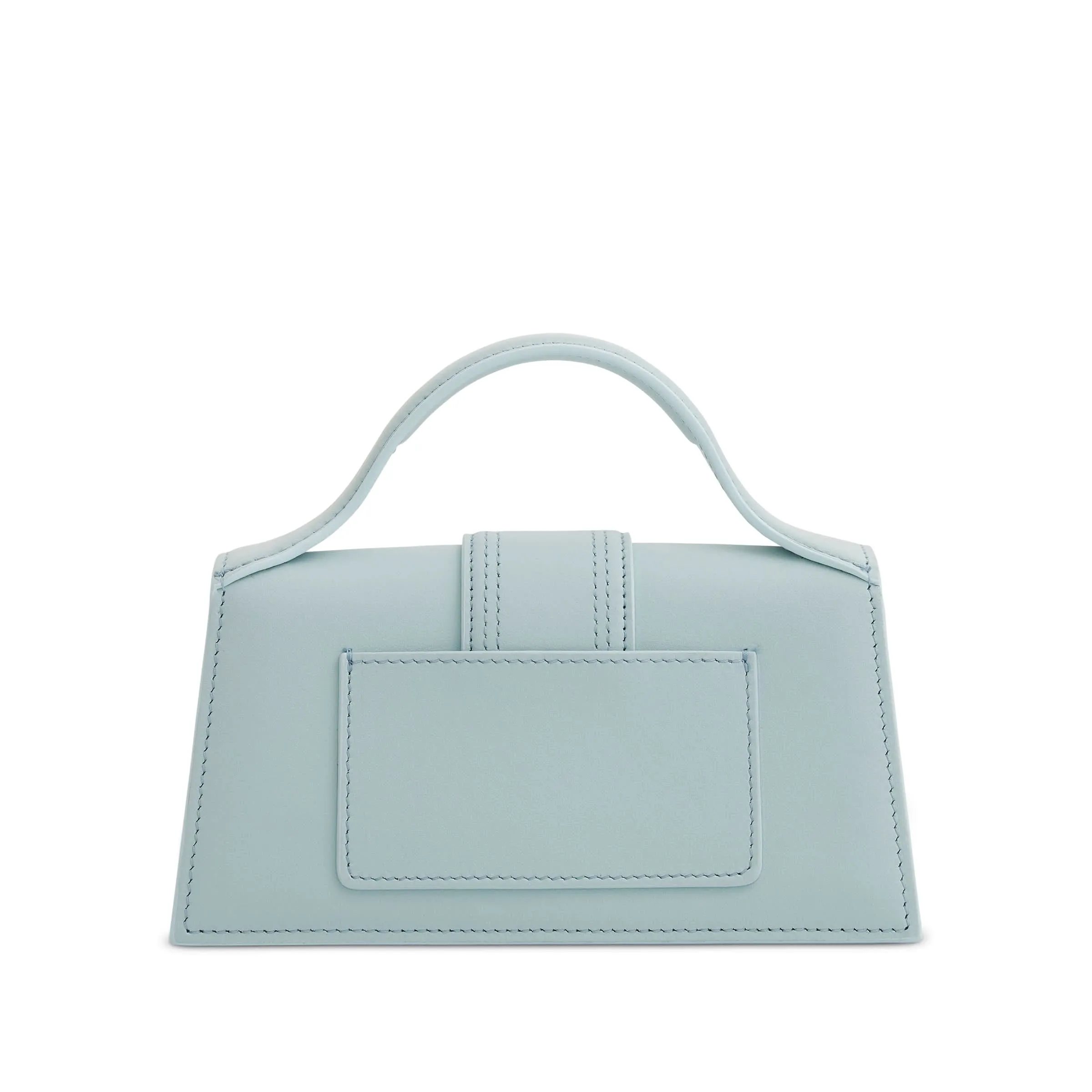 Le Bambino Mini Leather Bag in Pale Blue