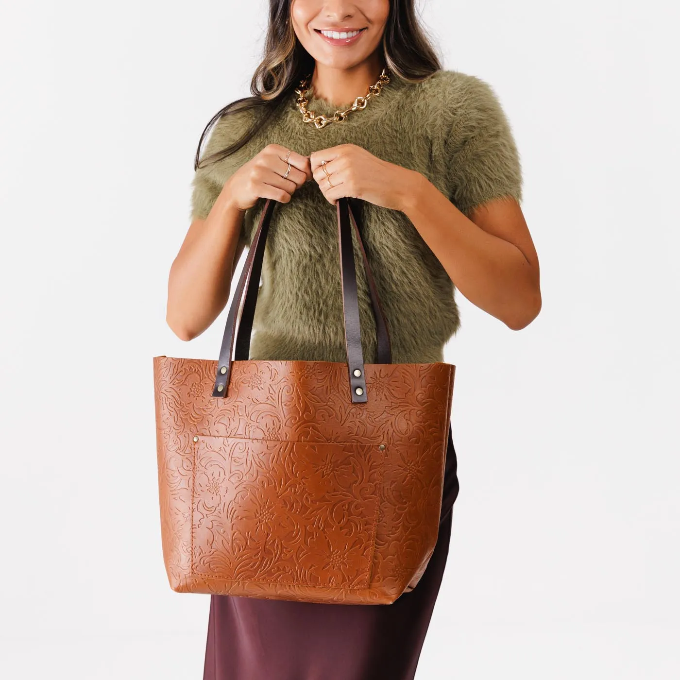 Leather Tote Bag