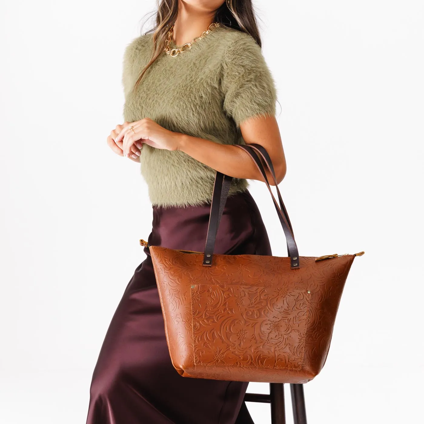 Leather Tote Bag