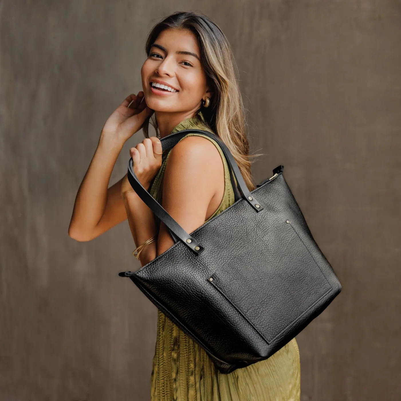 Leather Tote Bag