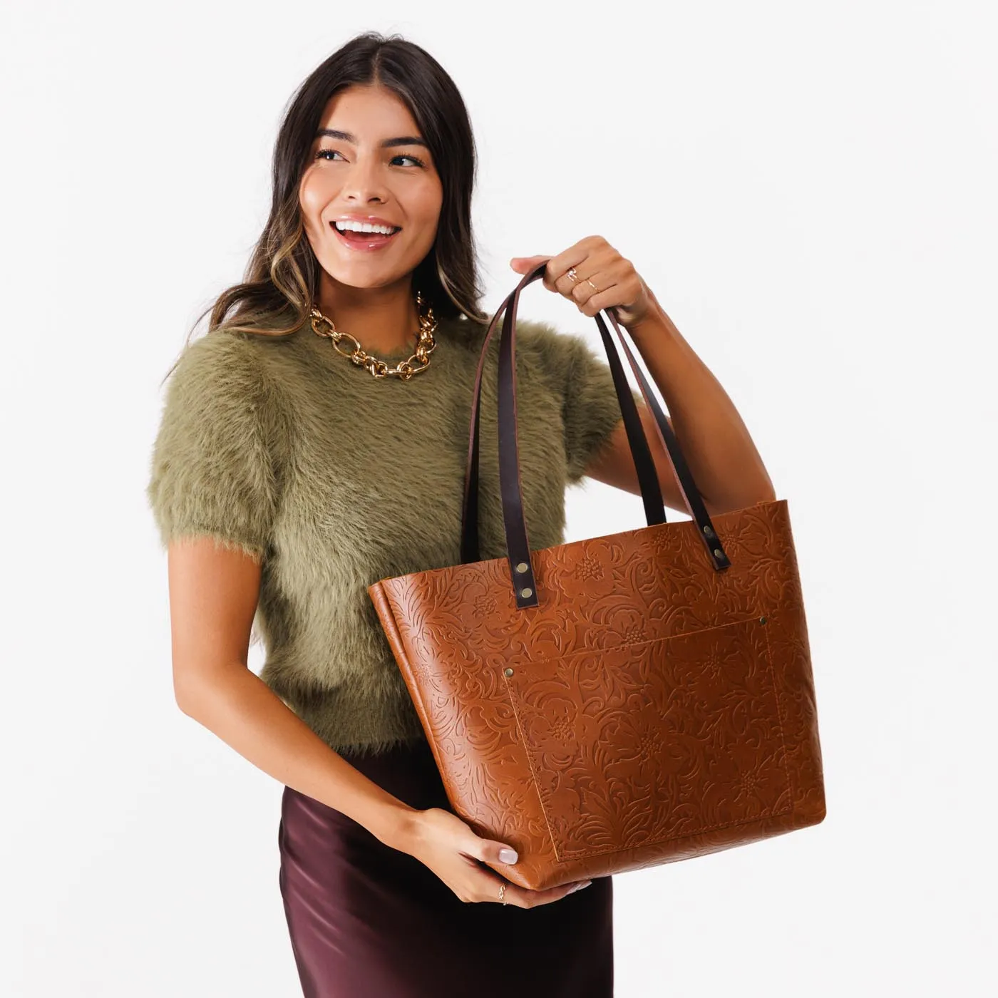 Leather Tote Bag