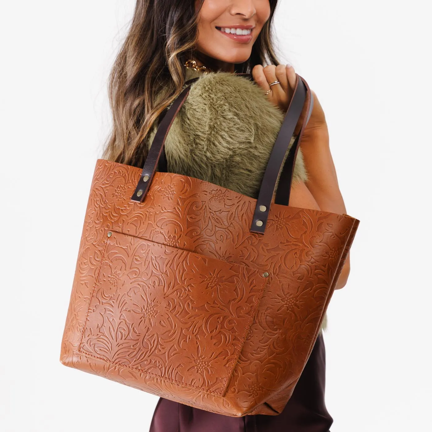 Leather Tote Bag