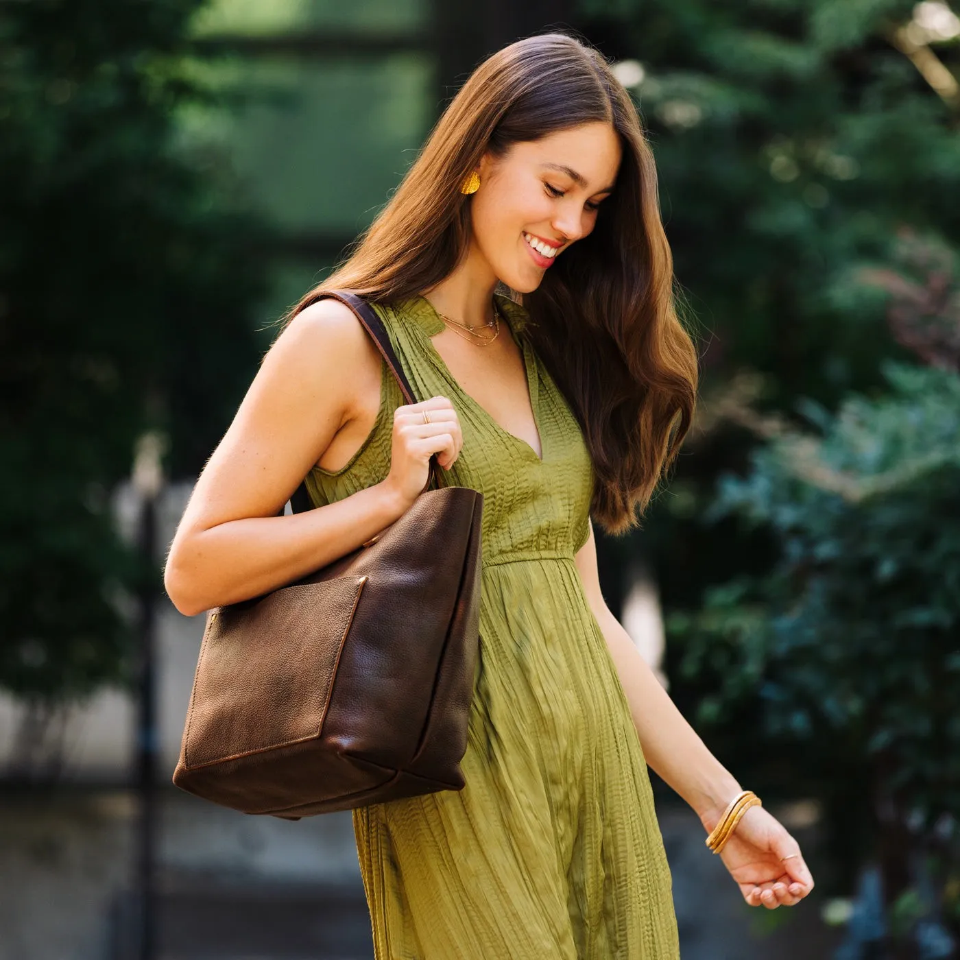 Leather Tote Bag