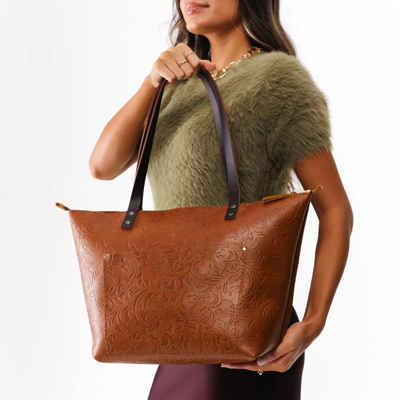 Leather Tote Bag