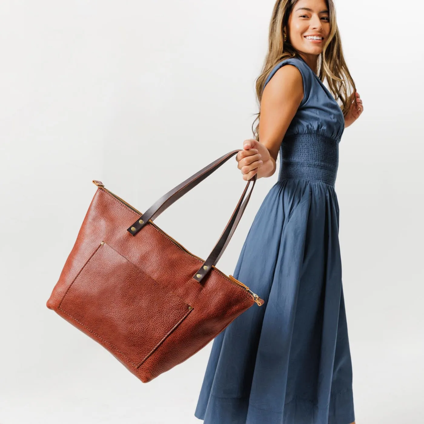 Leather Tote Bag