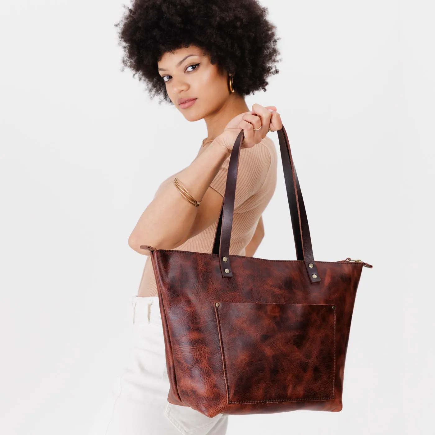 Leather Tote Bag