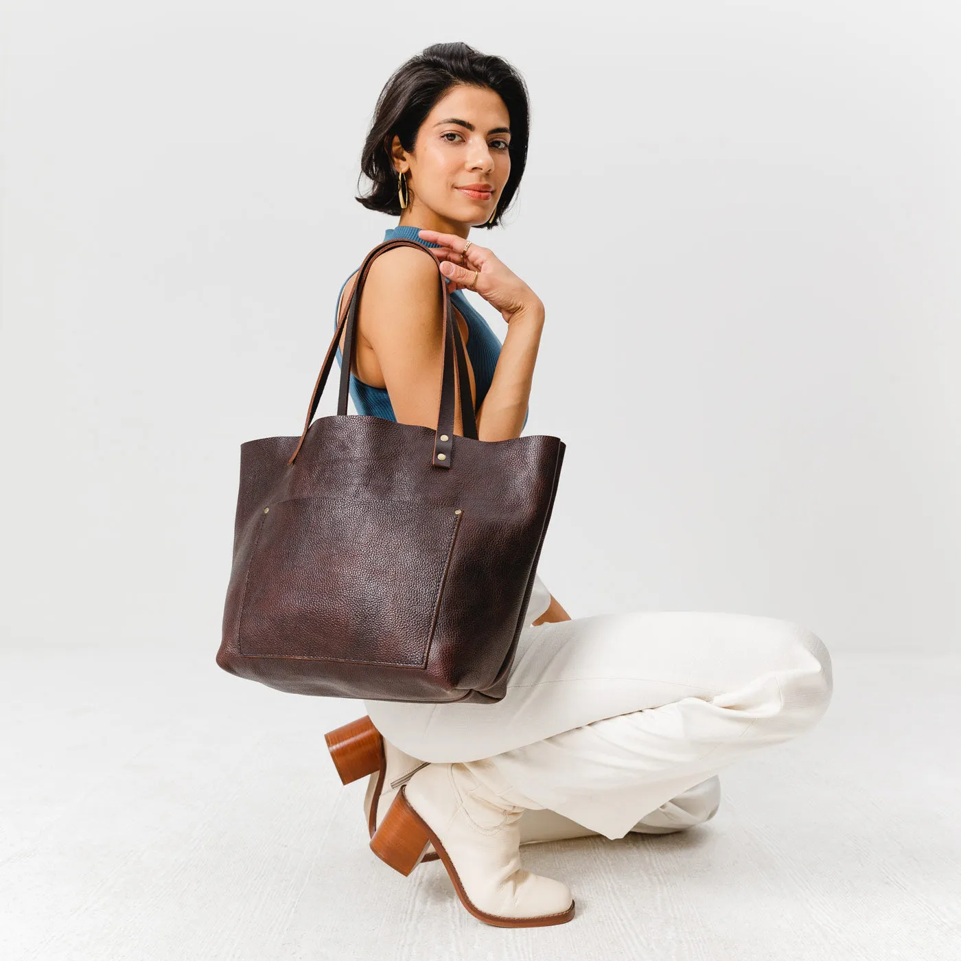 Leather Tote Bag