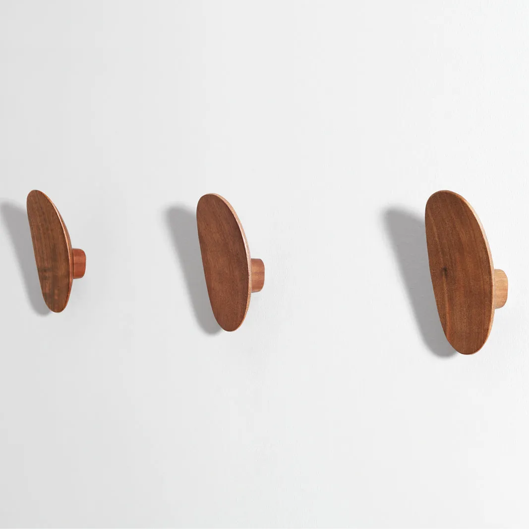 Luna Wall Hook Large Oak