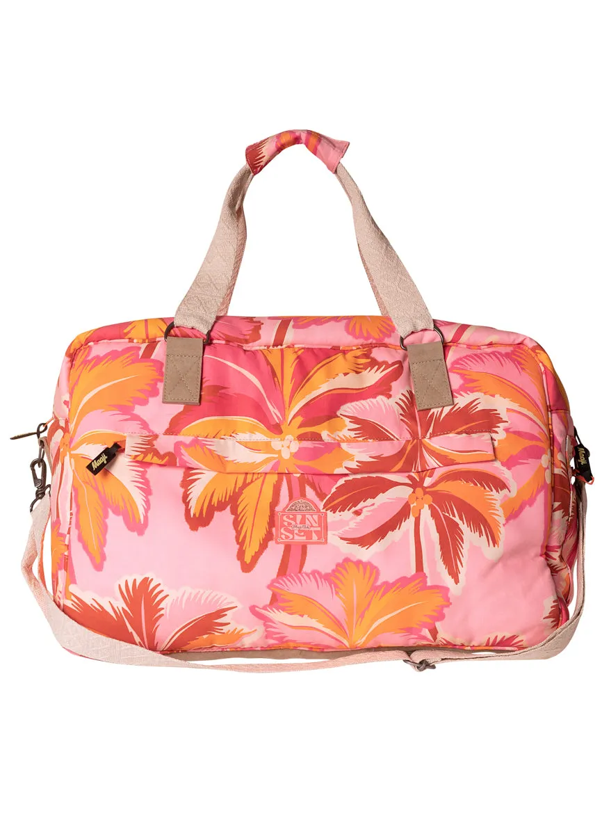 Maaji Pink Palms Sophie Weekender Bags