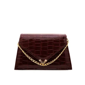 Maroon Casual Shoulder Bag P54122