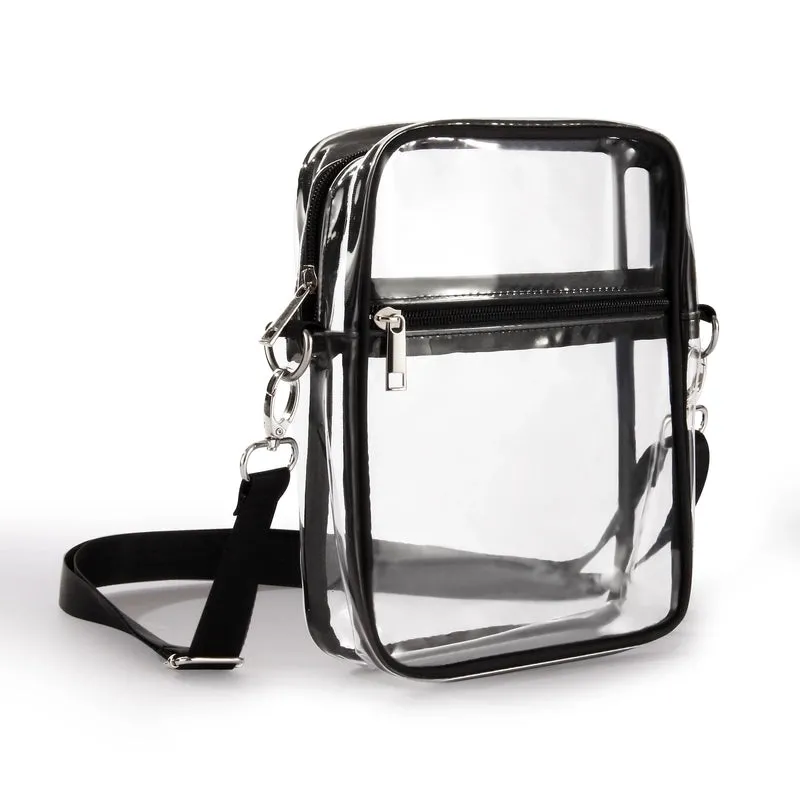 Men's All Seasons Pvc Classic Style Shoulder Bag