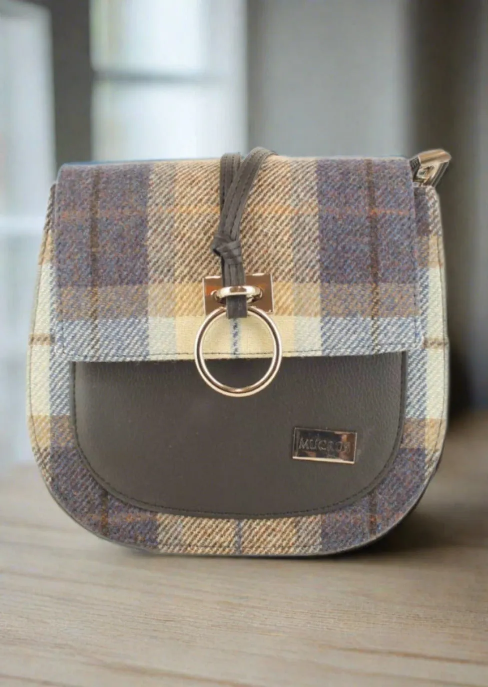 Mucros Grace Bag | Blue Check