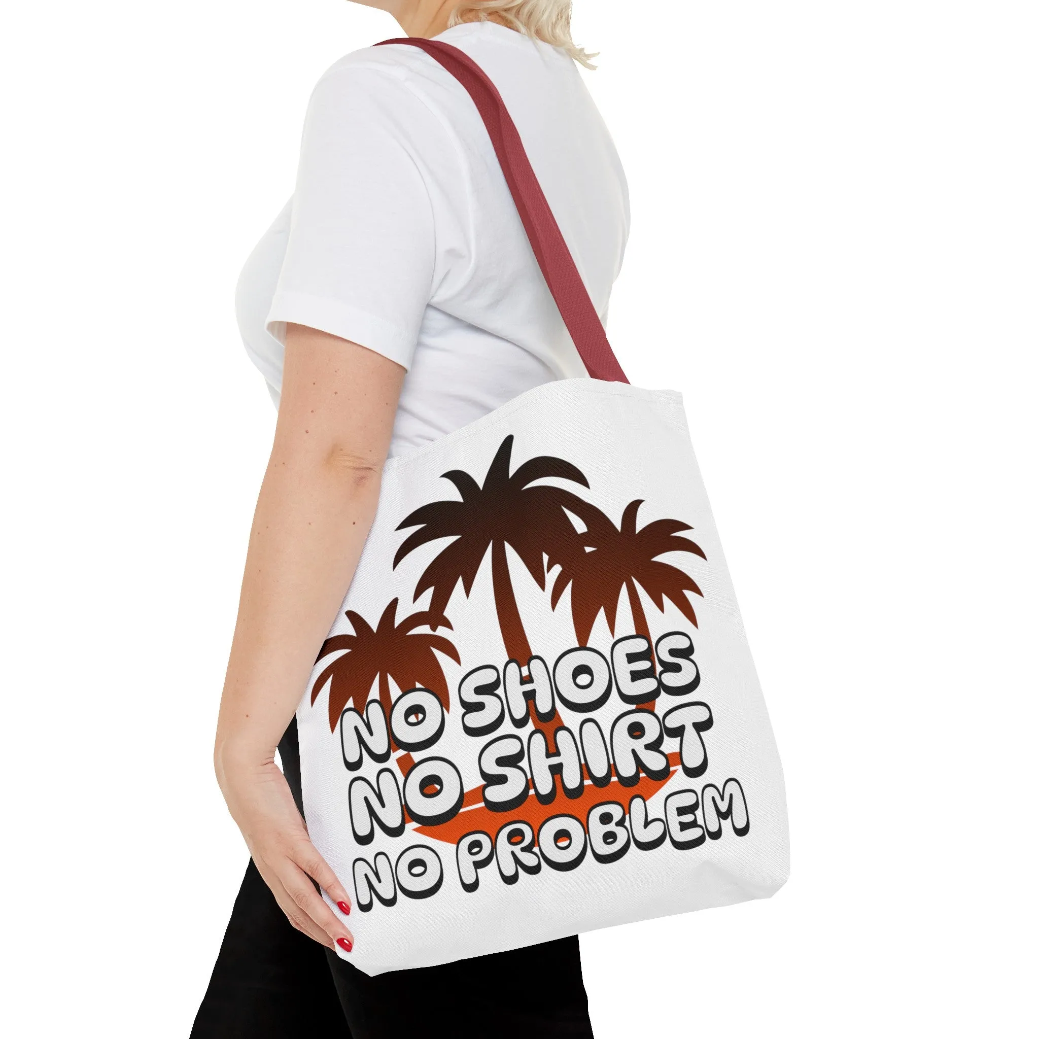 No Shoes, No Shirt No Problem Tote Bag, Gift, Gift for Country Music Lover, Gift for Music fan